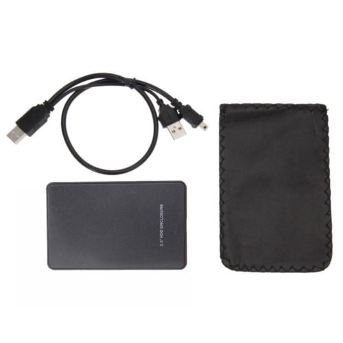 USA 2.5" SATA USB 2.0 Laptop Hard Drive HDD Enclosure External Case USA 2.5" SATA USB 2.0 Laptop Hard Drive HDD Enclosure External Case
